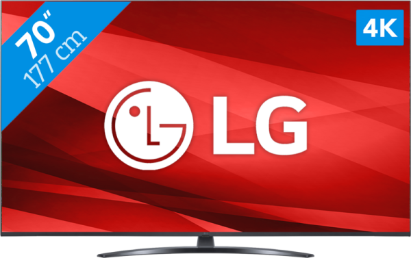 LG 70UQ81006LB (2022) is van het merk LG en de categorie televisies